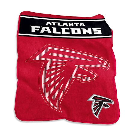 Logo Brands Atlanta Falcons 60x80 Raschel Throw 602-26X